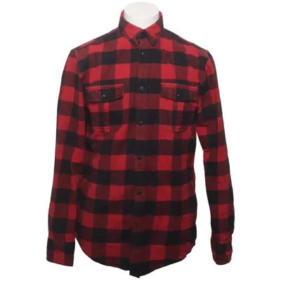 Flannel shirt (Red, Black) from Bluewear Cotton
