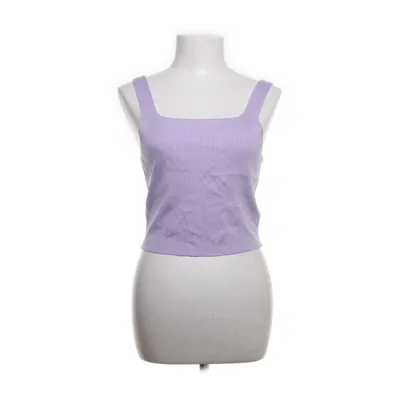 Crop top (Purple) from Urban Classics Viscose, Acrylic, Nylon