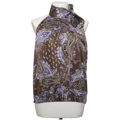 Halterneck top (Brun, Blå, Flerfarvet) fra Yessica by C&A Polyester