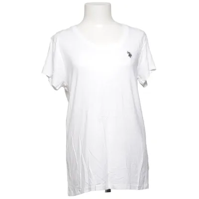 T-shirt (Blanc) de U.S. Polo Assn. Élasthane, Viscose
