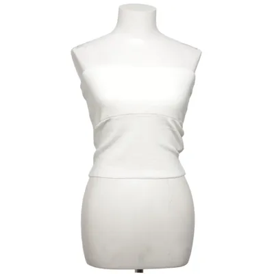 Tube top (White) from Djerf Avenue Elastane, Viscose