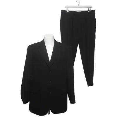 Suit (Black) from Wilhelm Polyester, Wool