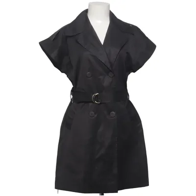 Trenchcoat (Sort) fra Magenta Bomuld, Polyester