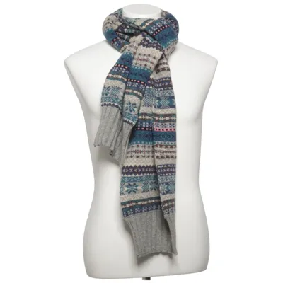 Sjaal (Blauw, Grijs, Meerkleurig) van Hampton Republic Polyamide, Wol
