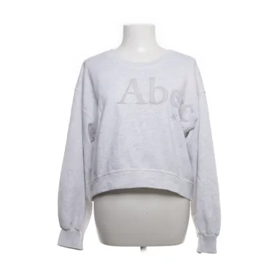 Sweatshirt (Grijs) van Abercrombie & Fitch Katoen, Polyester