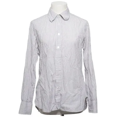 Chemise (Gris, Blanc) de Turnbull & Asser Coton
