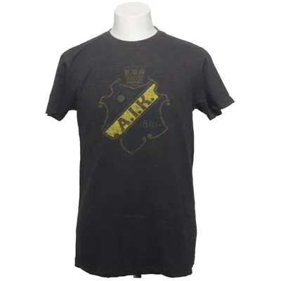 T-shirt (Gris) de AIK Coton, Polyester