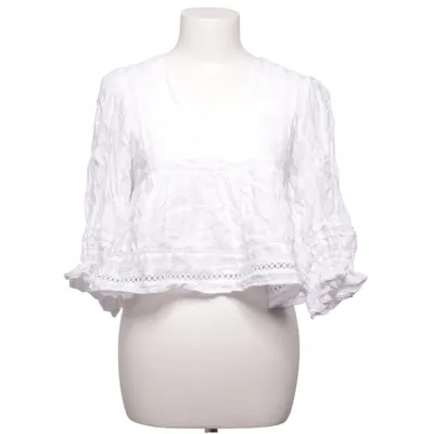 Bluse (Hvid) fra Edited Bomuld, Viscose