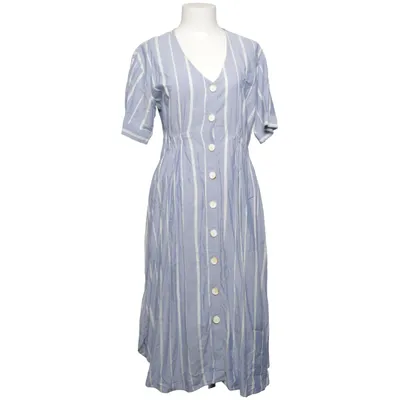 Robe chemise (Bleu, Blanc) de Mango Casual Viscose