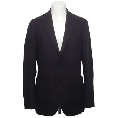 Blazer (Bleu) de Cavaliere Coton, Lin, Soie, Viscose, Laine