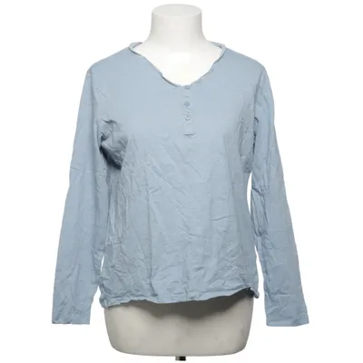 Henley T-shirt (Blå) fra Up2Fashion Bomuld