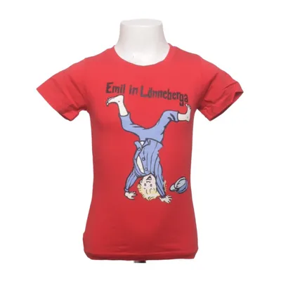T-shirt (Rouge) de Emil i Lönneberga Coton biologique