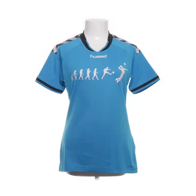 Voetbalshirt (Blauw, Meerkleurig) van Hummel Elastaan, Polyester