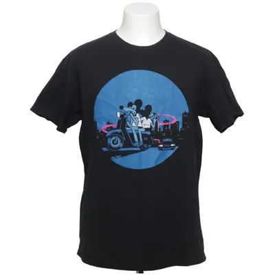 T-shirt (Sort, Blå, Flerfarvet) fra Gildan Bomuld