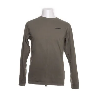 Langærmet t-shirt (Grøn, Flerfarvet) fra Patagonia Økologisk bomuld
