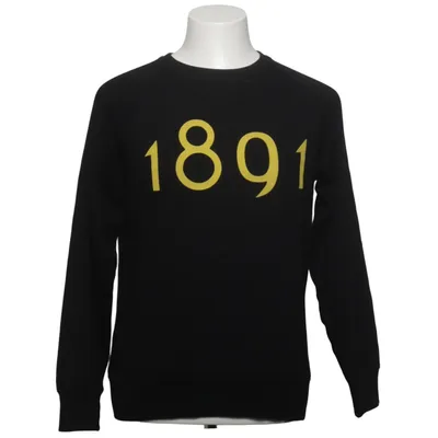 Collegetröja (Svart, Gul) från AIK Bomull, Polyester