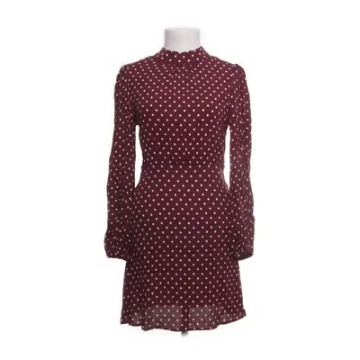 Klänning (Röd, Beige) från Mango Viskos