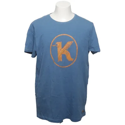 T-shirt (Bleu) de Koppartrans Coton, Polyester