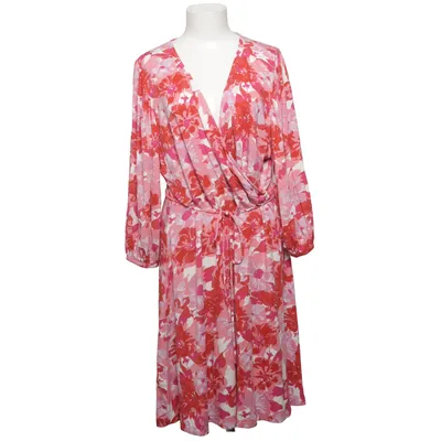 Wrap dress (Pink, Red, White) from Indiska Elastane, Viscose