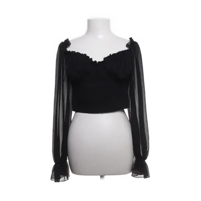 Crop top (Zwart) van Shein Polyester