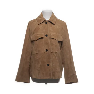 Läderjacka (Brun) från Arket Mocka, Viskos