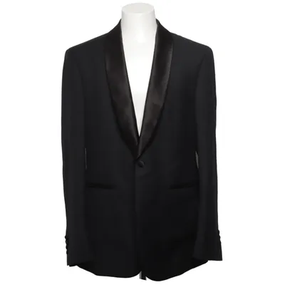 Smoking blazer (Zwart) van Rossmann Polyester, Viscose, Wol