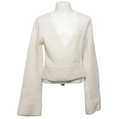 Cardigan cache-cœur (Blanc) de Gina Tricot Acrylique, Laine d'alpaga, Polyamide