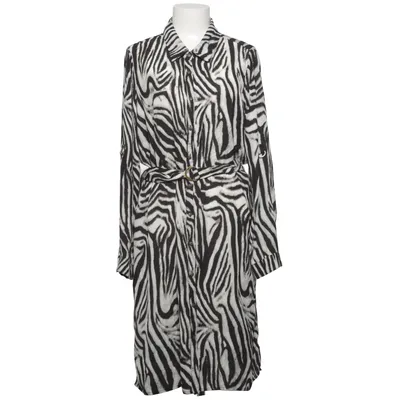 Shirt dress (Black, White) from Smashed Lemon Polyester