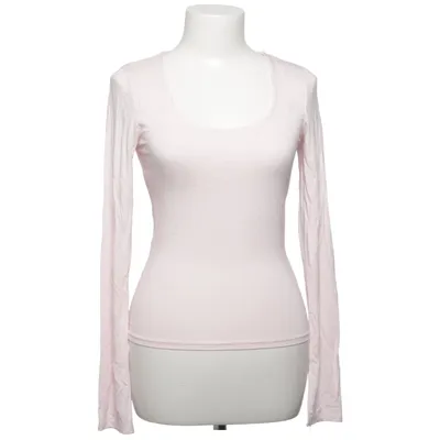 Long sleeve T-shirt (Pink) from Gina Tricot Elastane, Viscose