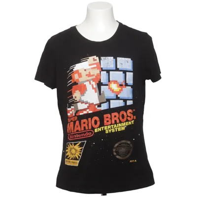 T-shirt (Svart, Flerfärgad) från Nintendo Bomull