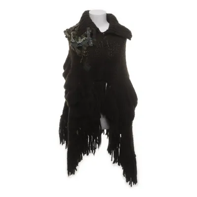 Poncho (Grön) från Save the Queen Akryl, Ull