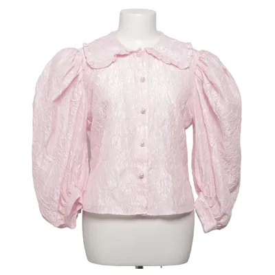 Blouse (Roze) van Custommade Polyamide, Polyester, Viscose