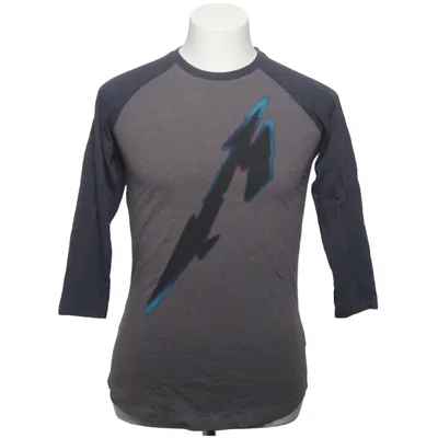 Maillot de baseball (Gris, Bleu) de Salvage Polyester recyclé