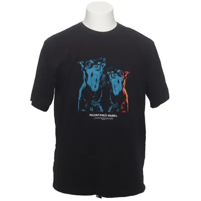 T-shirt (Zwart) van Redefined Rebel Katoen