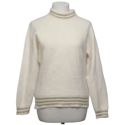 Rollkragenpullover (Weiß) von Rafaella Angora, Polyamid, Polyester, Viskose, Wolle