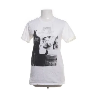 T-shirt (Wit, Zwart) van Gildan Katoen