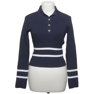 Sweater (Blue, White) from Planet NUSA Organic cotton, Polyamide