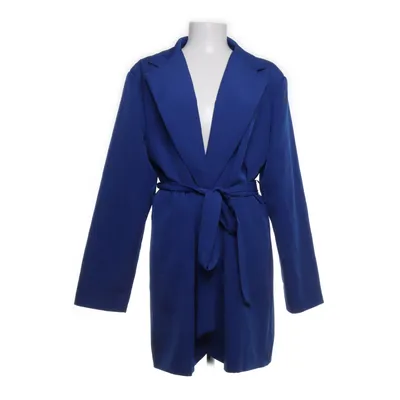 Frakke (Blå) fra Boohoo Elastan, Polyester