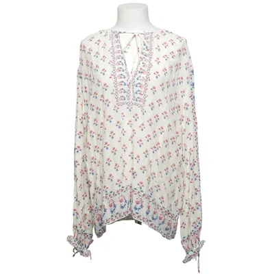 Blus (Vit, Flerfärgad) från H&M Trend Viskos