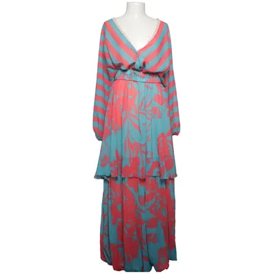 Maxi dress (Blue, Red, Multicolored) from By o la la..! Polyester