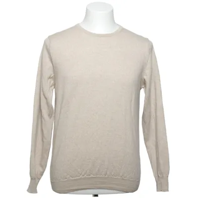 Sweater (Beige, Gray) from Stenströms Merino wool