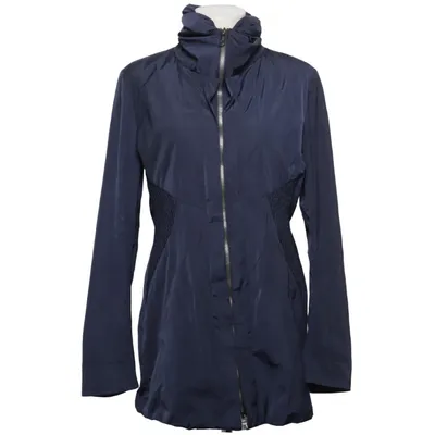 Coat (Blue) from Creenstone Cotton, Nylon, Polyester