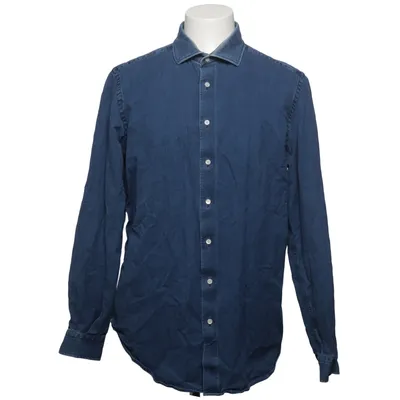 Chemise en jean (Bleu) de Shirtonomy Coton