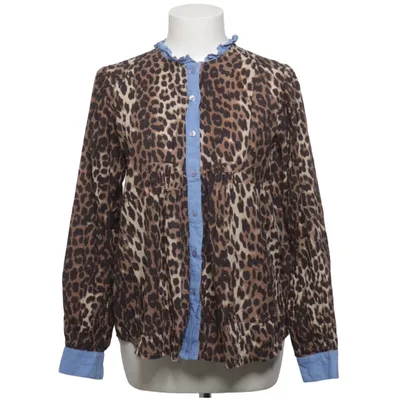 Blouse (Chania Leo With Chambray) from Continue Cotton
