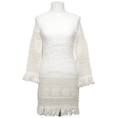Strandjurk (Wit) van Sabo Skirt Katoen, Polyester