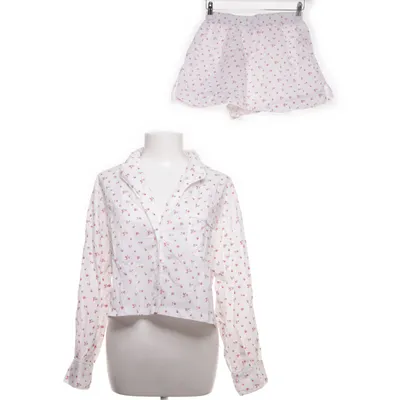 Set (Wit, Rood) van Lounge Katoen