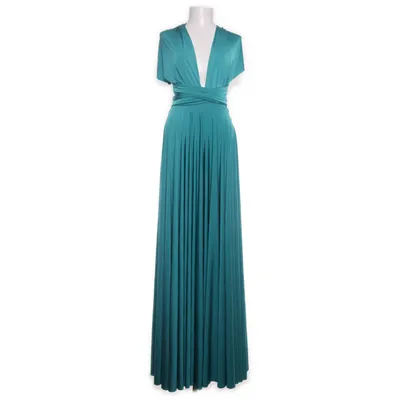 Halterneck dress (Blue) from Jake*s Elastane, Polyester