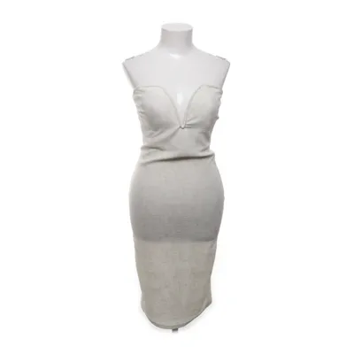 Dress (Beige) from KTOO Elastane, Polyester