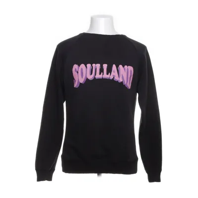 Collegetröja (Svart) från Soulland Bomull, Polyester