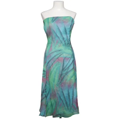 Jurk (Groen, Blauw, Meerkleurig) van Début Zijde